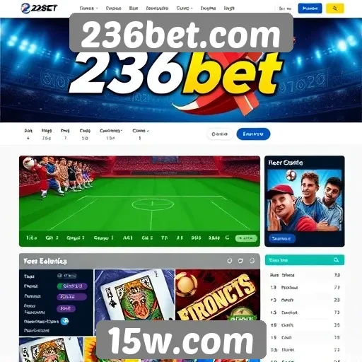 Experiência do usuário no 236bet.com e sua interface